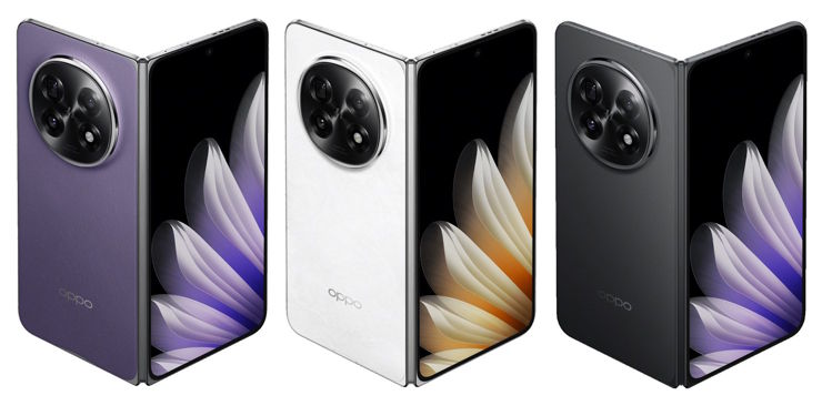 Fioletowy Oppo Find N5 pokazany na renderach