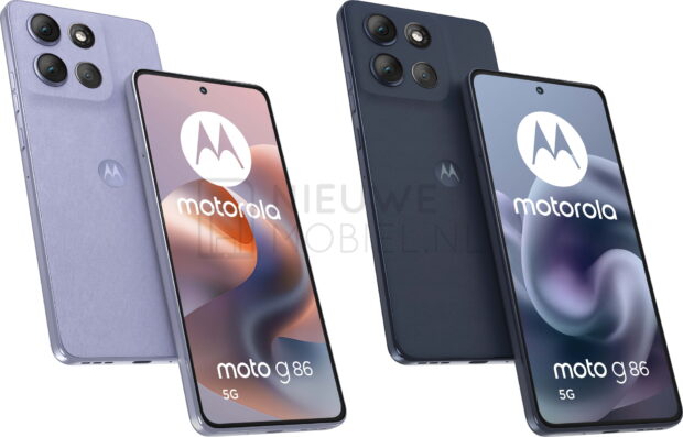 Motorola Moto G86 w zaskakującym stylu