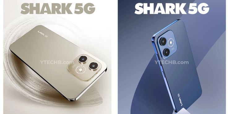 Lava Shark w wariancie z 5G na renderach