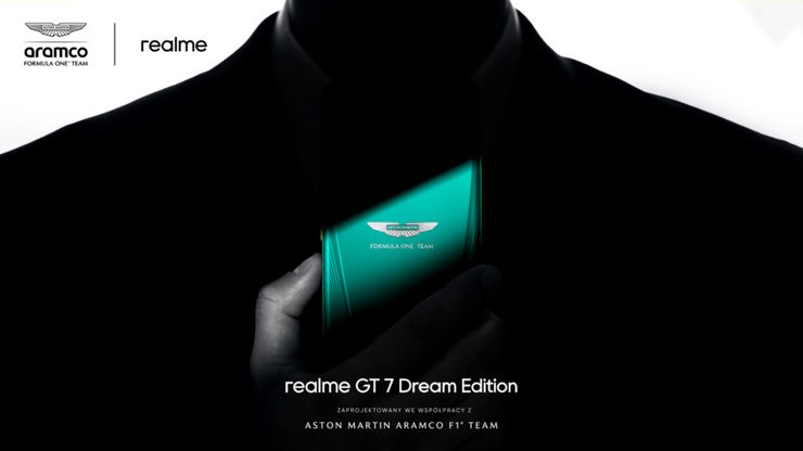 Realme GT 7 Dream Edition zadebiutuje w stylu Formuły 1