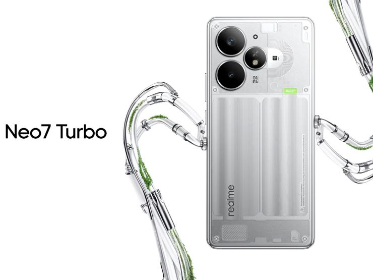Realme Neo 7 Turbo z przezroczystą obudową i dużą baterią