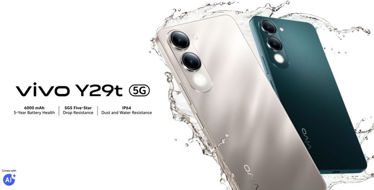 Vivo Y29t - smartfon jak ze sztancy