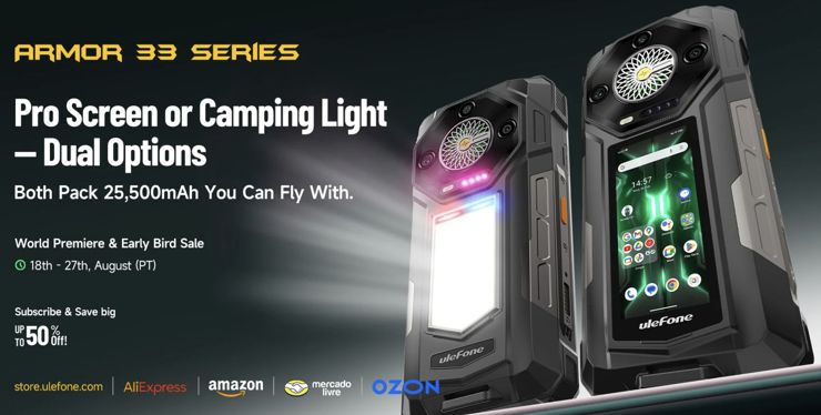 Tego jeszcze nie było: seria Armor 33 zadziwia bateriami