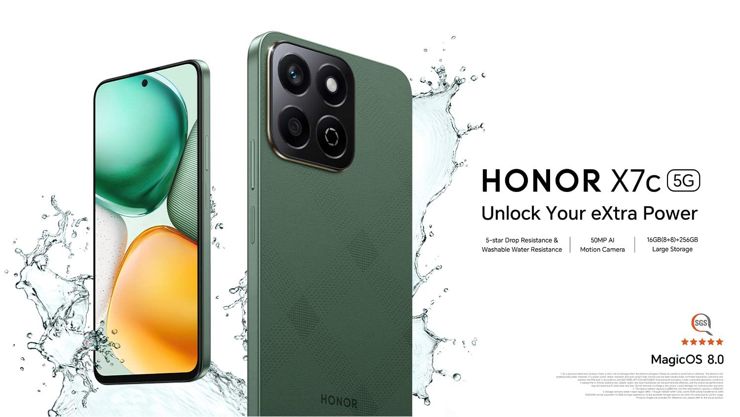 Honor X7c 5G w globalnej dystrybucji - najpierw Indie