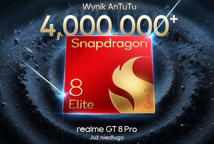 Realme GT 8 Pro z najnowszym procesorem