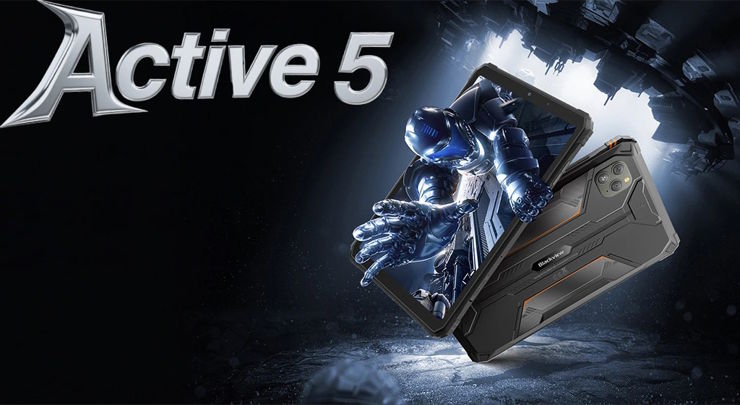 Pancerny tablet Blackview Active 5 debiutuje w niskiej cenie