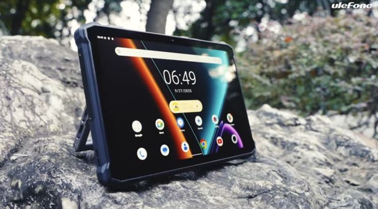 Mocny tablet z wbudowanym projektorem