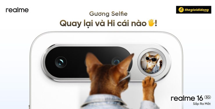 Realme 16 5G - smartfon z wbudowanym lusterkiem!