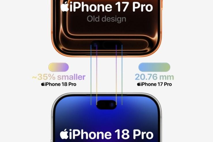 Jak może wyglądać Dynamic Island w iPhone 18 Pro? Będzie mniejsza?