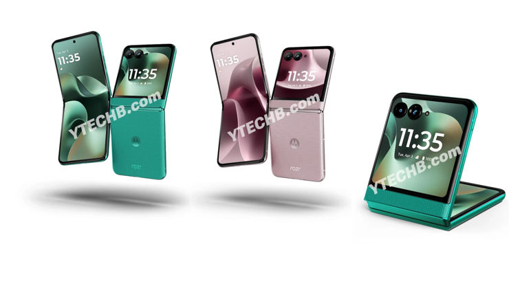 Motorola Razr 70 w kolejnych ujęciach i nowych kolorach!