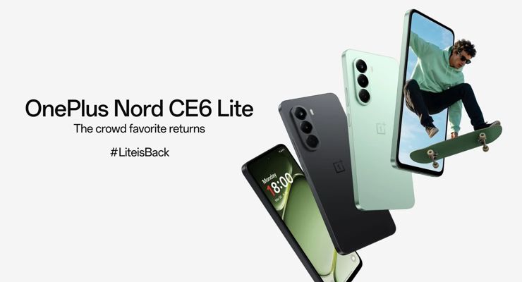 OnePlus Nord CE 6 Lite zapowiedziany oficjalnie. Wygląda znajomo!