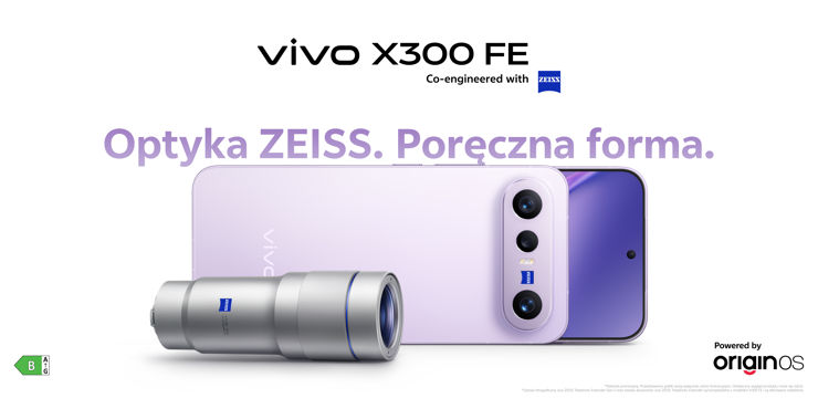 Mały, ale potężny - Vivo X300 FE z dużą baterią i ekranem AMOLED
