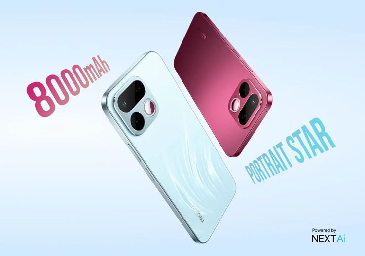 Realme 16T - lusterko i wielka bateria