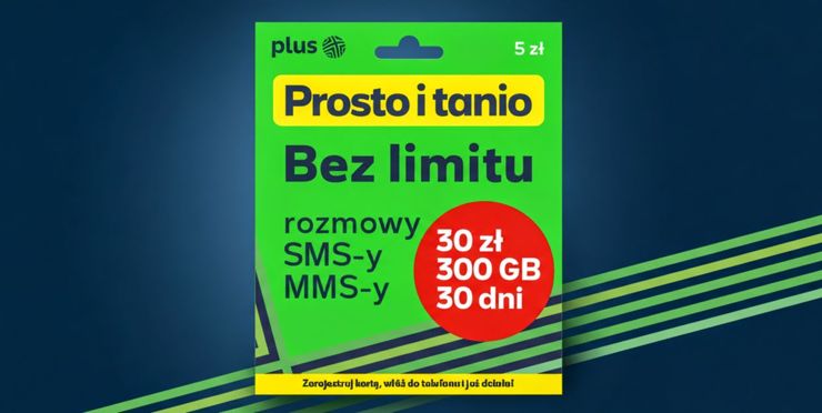 Nowa oferta Plus na Kartę - proste zasady i 10 GB dziennie za 1 zł