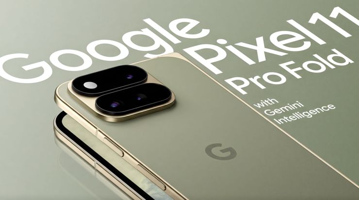 Tensor G6 i Gemini Intelligence w nowym Google Pixel 11 Pro Fold