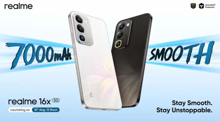 Realme 16x 5G - wytrzymały budżetowiec z procesorem Dimensity 6300
