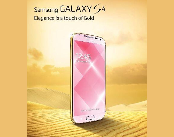 Galaxy S4 w złocie
