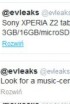 Sony Xperia Tablet Z2 i muzyczny HTC w przeciekach Sony Xperia Tablet Z2 i muzyczny HTC w przeciekach