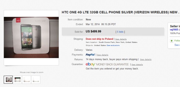 HTC One M8 już w sprzedaży!