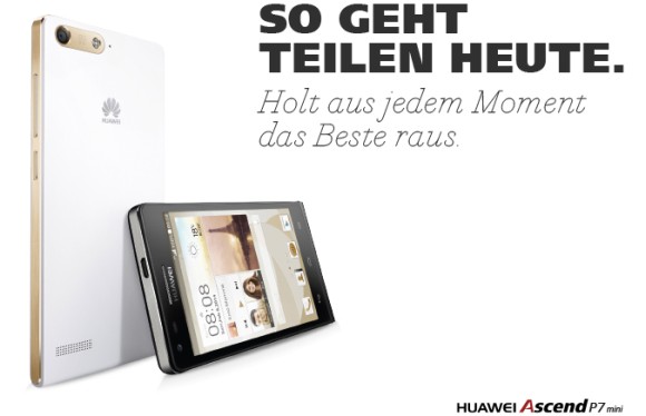 Huawei Ascend P7 Mini debiutuje w Niemczech
