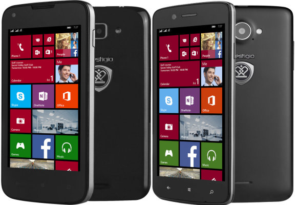 Prestigio prezentuje dwa smartfony z Windows Phone
