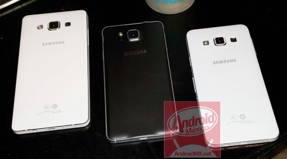 Galaxy Alpha A5 i A3 przyłapane na żywo
