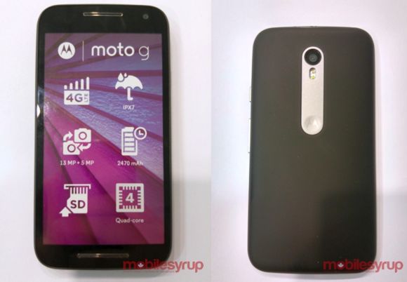 Moto G 2015 będzie wodoodporna