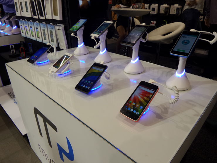 Na stoisku myPhone Na stoisku myPhone