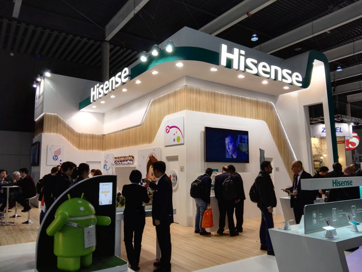 Stoisko Hisense Stoisko Hisense