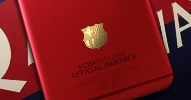 Oppo R9 w barwach FC Barcelona