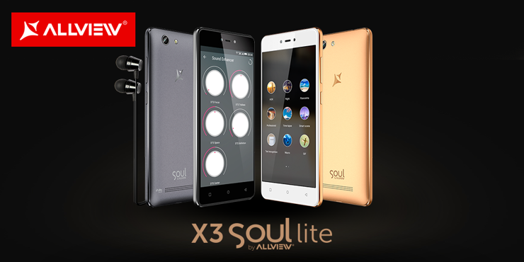 Nowe smartfony Allview: X3 Soul Style oraz X3 Soul Lite