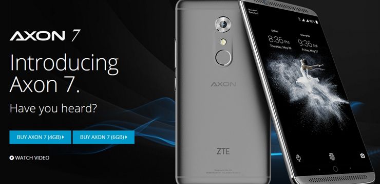 ZTE ulepsza Axona 7
