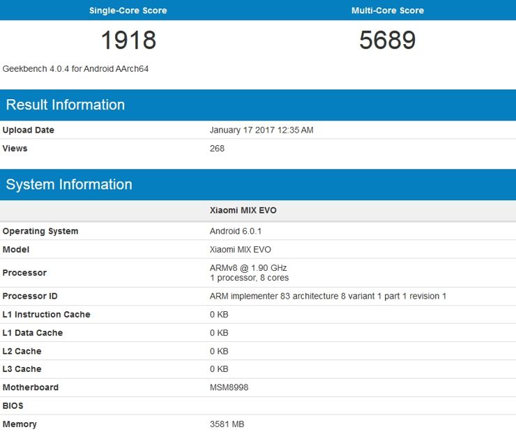 Xiaomi MIX EVO i Snapdragon 835 - niezły związek