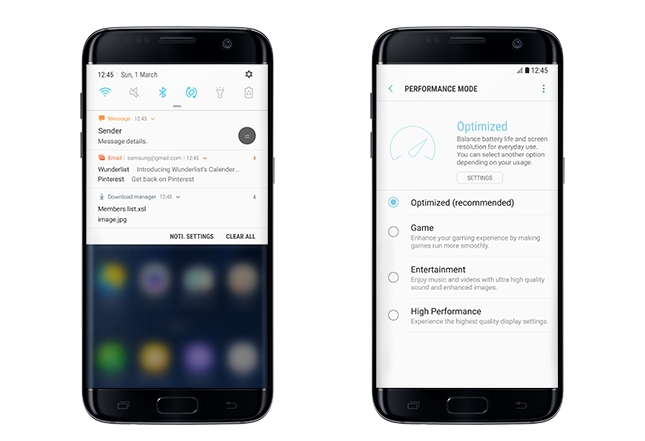 Android 7.0 dla smartfonów Samsunga - lista