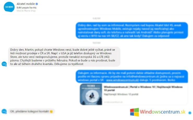 Alcatel Idol 4S z Windows zawita do Europy Środkowej?