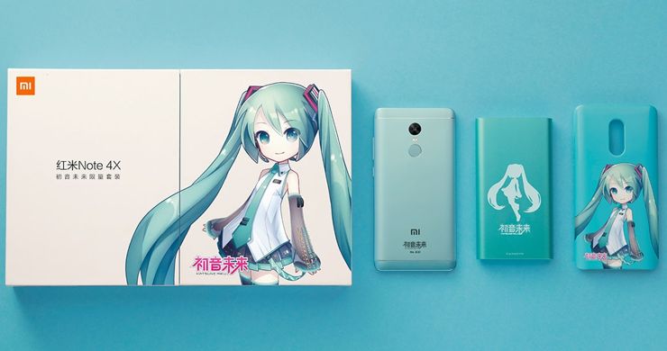 Xiaomi Redmi Note 4X Hatsune Miku