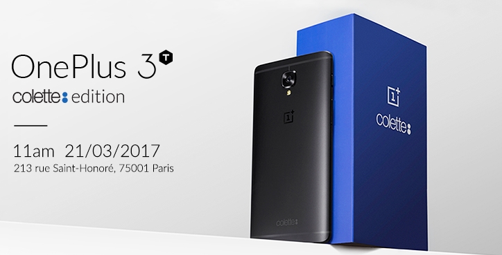 OnePlus 3T w limitowanej edycji Colette