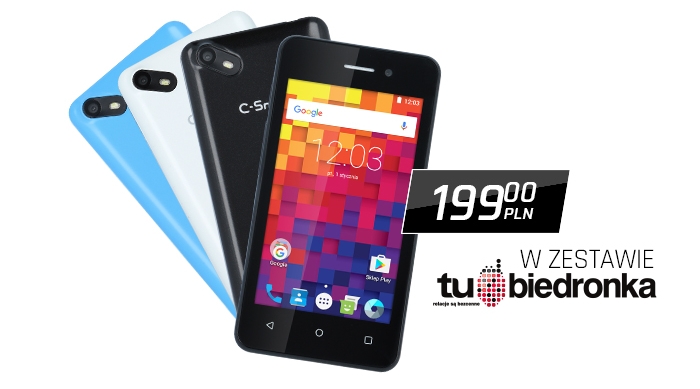 myPhone C-Smart Pix - smartfon za 199 złotych