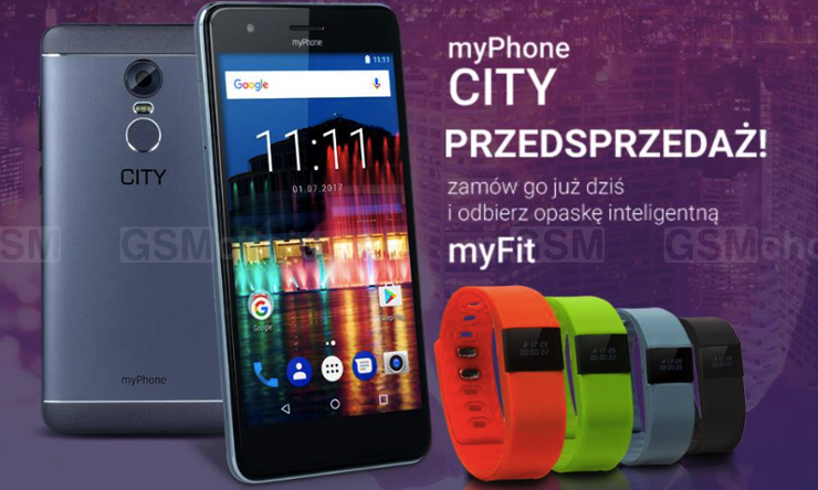 myPhone City w przedsprzedaży
