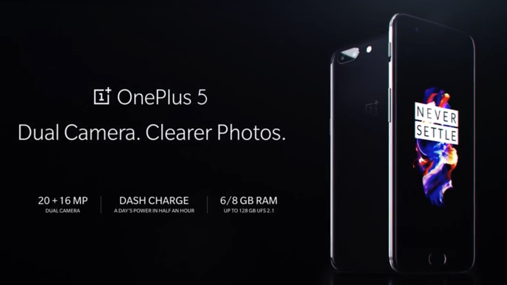OnePlus 5 zaprezentowany oficjalnie