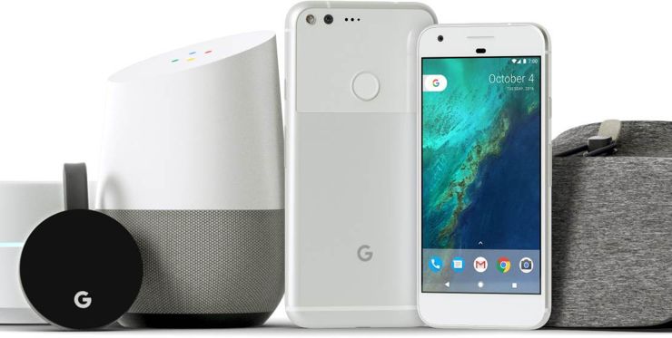 Aktualna rodzina urządzeń Google