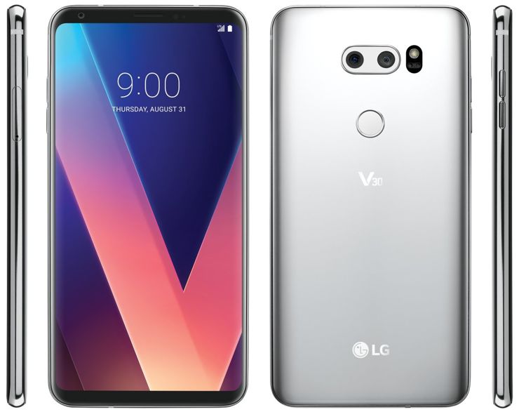 LG V30 na renderze producenta
