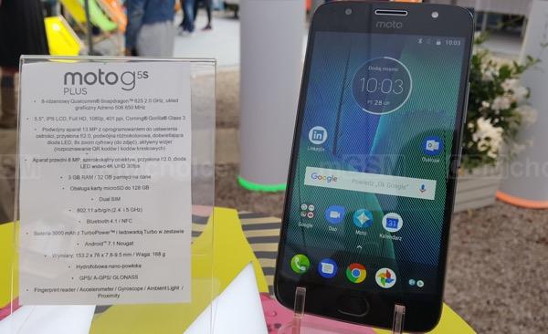 Motorola G5S Plus wkrótce pojawi się w polskich sklepach