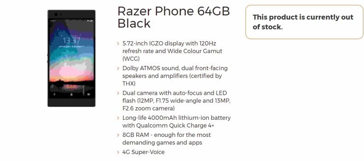 Razer Phone w sklepie 3G