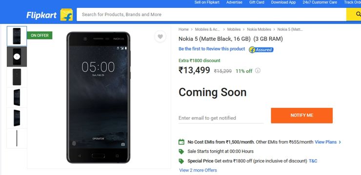Nokia 5 - teraz również z 3 GB RAM-u Nokia 5 - teraz również z 3 GB RAM-u