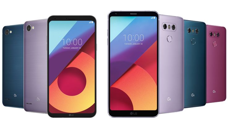 LG G6 i LG Q6 w nowych kolorach LG G6 i LG Q6 w nowych kolorach