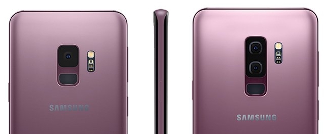 Samsung Galaxy S9 i Galaxy S9+ pozują w liliowej purpurze