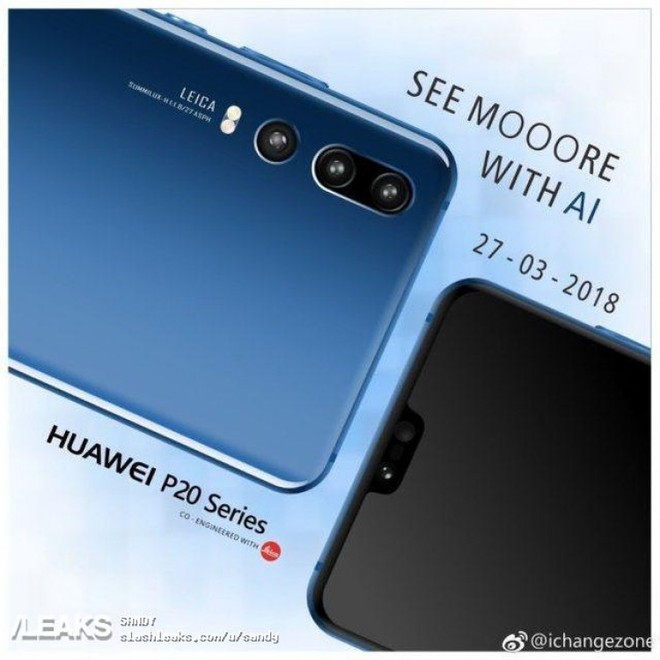 Huawei P20, Pro i Lite - rendery, zdjęcia, przecieki i sugerowane ceny