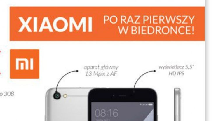 Xioami w Biedronce