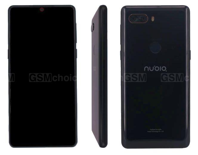 Nubia Z18 w TENAA